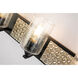 Arcadia 4 Light 31 inch MB Bath Light Wall Light in Matte Black